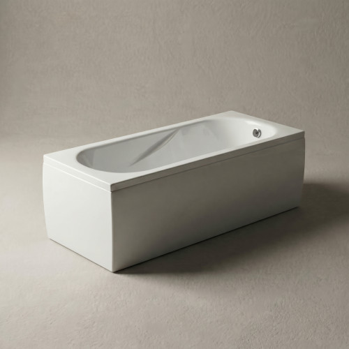 Akmens masės vonia Classica 1800x750 mm, balta Akmens masės vonia Classica 1800x750 mm, balta
