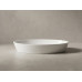 Akmens masės praustuvas Vispool D3 760x370x100mm,baltas