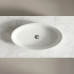 Akmens masės praustuvas Vispool D3 760x370x100mm,baltas