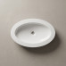 Akmens masės praustuvas Vispool Oval 700x450mm, baltas Akmens masės praustuvas Vispool Oval 700x450mm, baltas