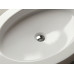 Akmens masės praustuvas Vispool Oval 700x450mm, baltas Akmens masės praustuvas Vispool Oval 700x450mm, baltas