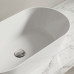 Akmens masės praustuvas Vispool P 2 600x265x145 mm, balta spalva Akmens masės praustuvas Vispool P 2 600x265x145 mm, balta spalva