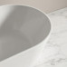 Akmens masės praustuvas Vispool P 2 600x265x145 mm, balta spalva Akmens masės praustuvas Vispool P 2 600x265x145 mm, balta spalva