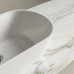 Akmens masės praustuvas Vispool P3, 545x250x100mm, baltas Akmens masės praustuvas Vispool P3, 545x250x100mm, baltas