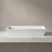 Akmens masės praustuvas Vispool Q3, 660x330x100mm, baltas Akmens masės praustuvas Vispool Q3, 660x330x100mm, baltas