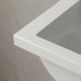 Akmens mases praustuvas Q-500, 50,05 x 47,7 cm, baltas
