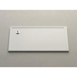 Akmens masės dušo padėklas Vispool QZ-145L (1450x800) kairinis, balta sp. Akmens masės dušo padėklas Vispool QZ-145L (1450x800) kairinis, balta sp.