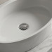 Akmens masės praustuvas Vispool U 1 760x400x155 mm, balta spalva Akmens masės praustuvas Vispool U 1 760x400x155 mm, balta spalva
