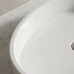 Akmens masės praustuvas Vispool U 2 760x400x125 mm, balta spalva Akmens masės praustuvas Vispool U 2 760x400x125 mm, balta spalva