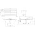 Villeroy & Boch Squaro Edge 12 vonia 170x75 cm