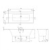 Villeroy & Boch Subway 3.0 Quaryl vonia Villeroy & Boch Subway 3.0 Quaryl vonia