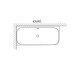 Villeroy & Boch Collaro kampinė akrilinė vonia 180x80 cm, su panele ir sifonu Villeroy & Boch Collaro kampinė akrilinė vonia 180x80 cm, su panele ir sifonu