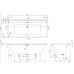 Villeroy & Boch Collaro kampinė akrilinė vonia 180x80 cm, su panele ir sifonu Villeroy & Boch Collaro kampinė akrilinė vonia 180x80 cm, su panele ir sifonu