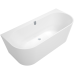 Villeroy & Boch Oberon 2.0 vonia 180x80 cm su panele, Quaryl, balta (su sifonu ir dangteliais) Villeroy & Boch Oberon 2.0 vonia 180x80 cm su panele, Quaryl, balta (su sifonu ir dangteliais)