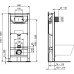 WC rėmo komplektas Ideal Standard ProSys, su WC Tesi Aquablade ir soft-close dangčiu