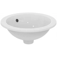 Ideal Standard Connect Round iš apačios montuojamas praustuvas Galimi matmenys  380x380mm 480x480mm