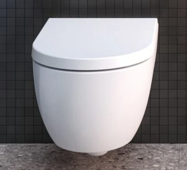 Ideal Standard Blend Curve pakabinamas unitazas Aquablade su lėtai nusileidžiančiu dangčiu
