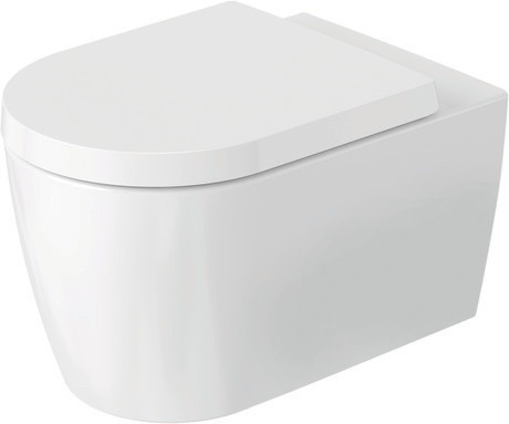 Pakabinamas klozetas Duravit hero edition su soft close dangčiu, baltas 490709AAA1