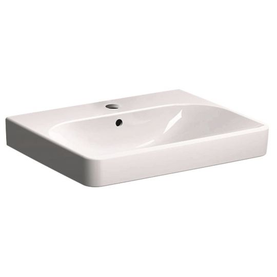 500.229.01.1 SMYLE SQUARE, 60x48 baldinis praustuvas