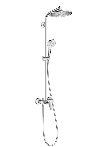 Dušo sistema Hansgrohe Crometta S 240 1jet Showerpipe chromas 27269000