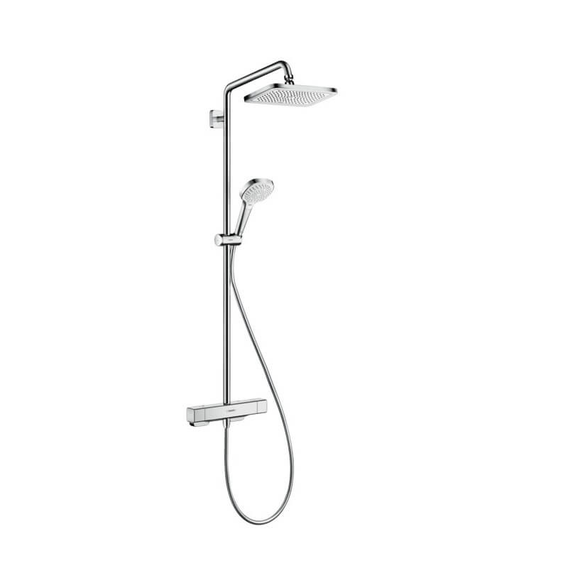Dušo sistema su termostatu Hansgrohe CROMA E 280 1jet, chr 27630000