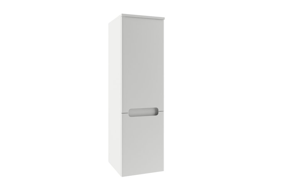 Šoninė aukšta spintelė (penalas) SB Classic 350 | Aukšta spintelė SB Classic 350 L balta/balta