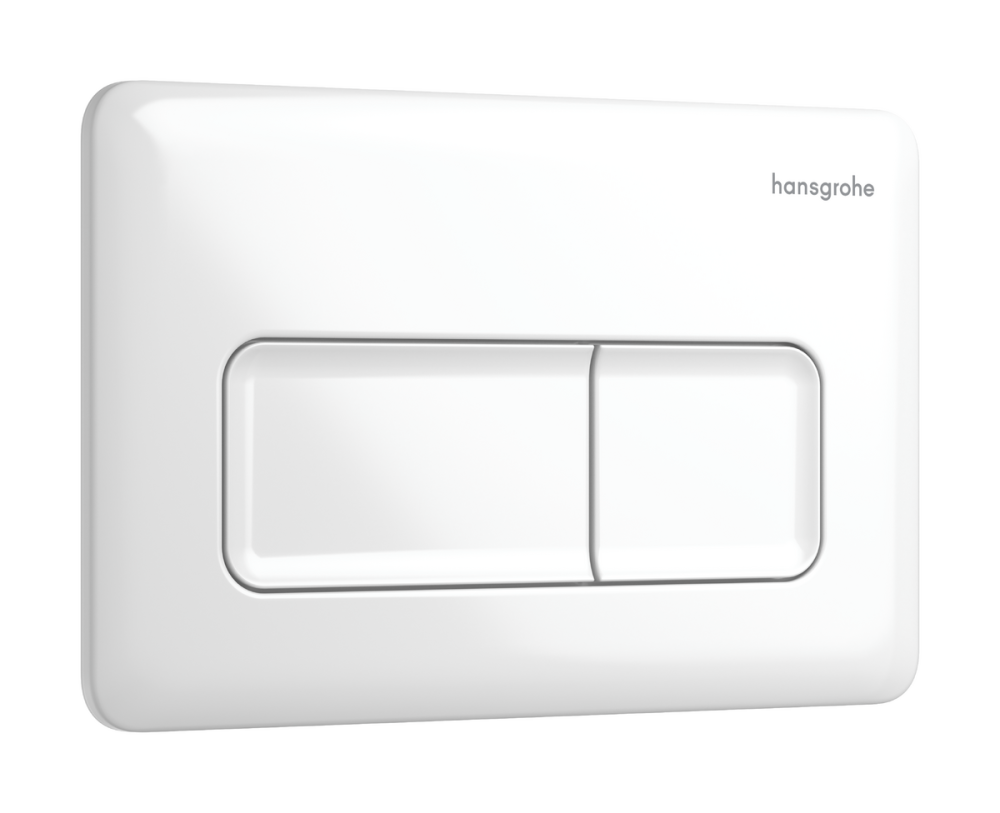 WC nuleidimo mygtukas Hansgrohe iFrame Original Q, baltas